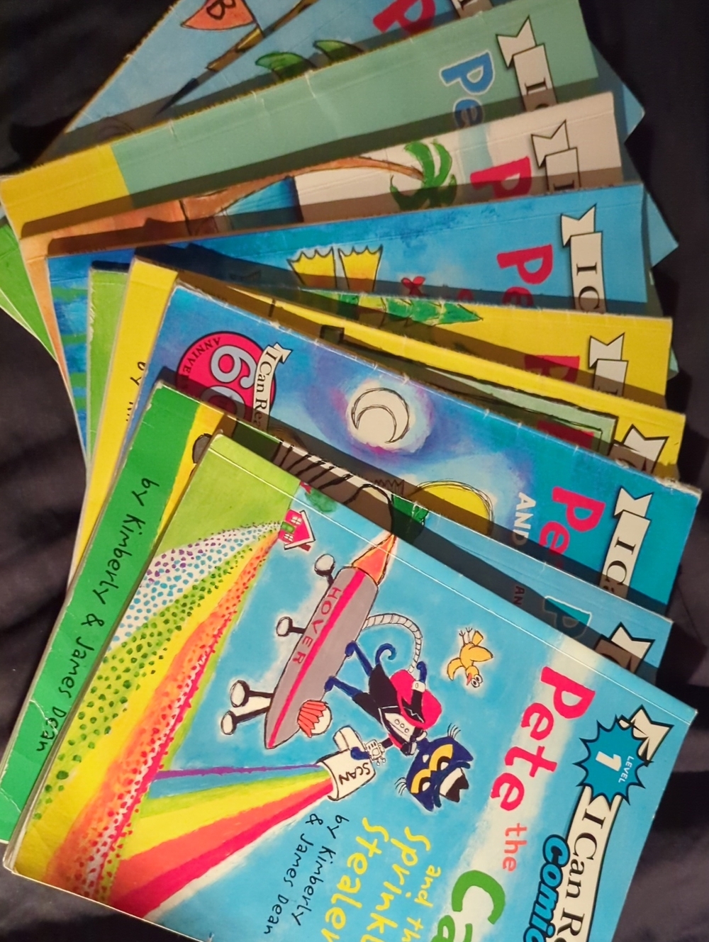 I Can Read Pete the Cat Paperback Book Set Of 10 Books
